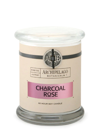 ARCHIPELAGO CHARCOAL ROSE CANDLE
